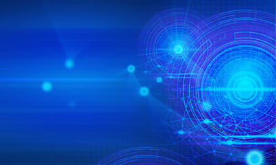 system of electric, data deep learning hologram robotic, ai technology neon glow, molecule of chemical, atom cell, futuristic cyber network, background illustration 3d particle atom