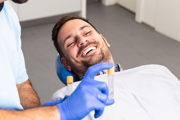 Platelet rich plasma ( PRP) therapy process.