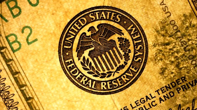 Close up footage of U.S. Dollar