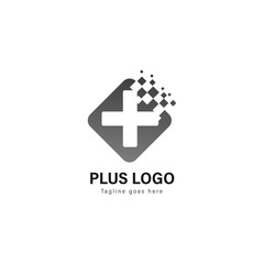 Medic logo template design. Medic logo with modern frame vector design