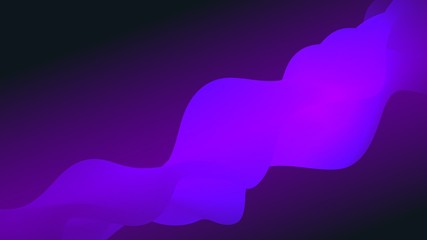 Abstract colorful smoke vector wave background.