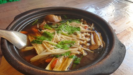 Ba Kut Te, or Chinese boiled pork bone called Chinese medicine