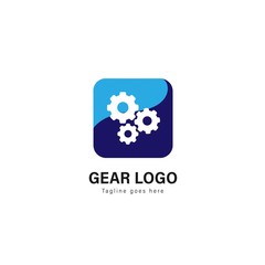 Automotive logo template design. Automotive logo with modern frame vector design