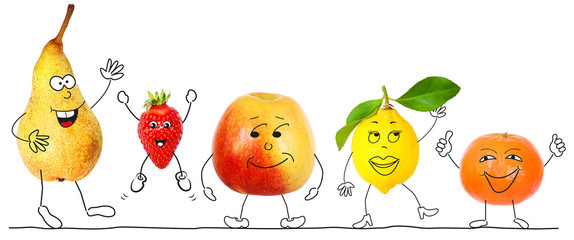 Healthy organic fruits 2