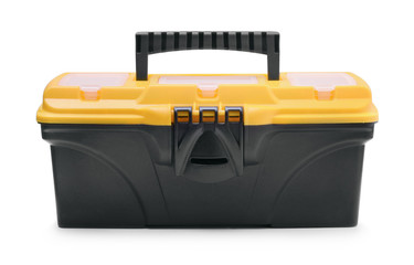 Tool box isolated on white background