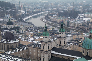 Salzburg im Winter
