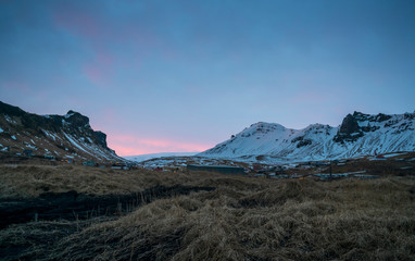 Iceland's beautiful natural scenery