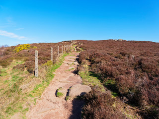 Winding, rugged footpath up to the top of Suprise View