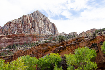 Colorful Rock Mountain