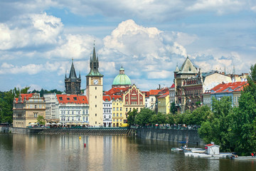 Fototapeta na wymiar Prague Old Town Czech Republic