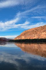 Water Canyon Reflection