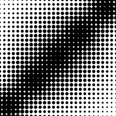 Abstract halftone background