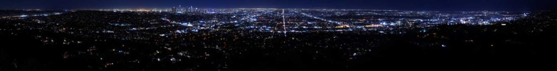 Los Angeles Skyline in HiRes Widescreen