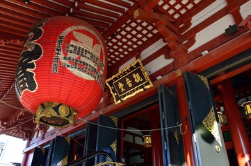 Fototapeta premium Shinto temple in tokyo 