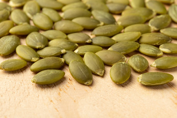 Pumpkin seeds or pepitas