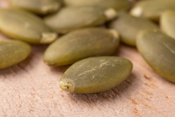 Pumpkin seeds or pepitas