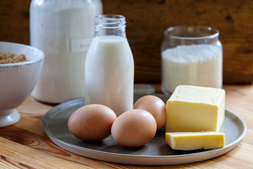 Cake ingredients
