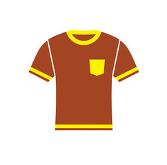 Clothing icon on background for graphic and web design. Simple vector sign. Internet concept symbol for website button or mobile app.