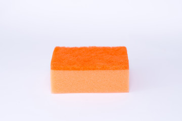 washcloth for washing dishes on a white background