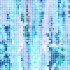 abstract vector square pixel mosaic background