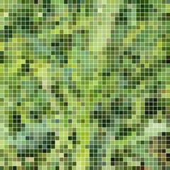 abstract vector square pixel mosaic background