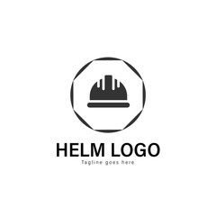 Fototapeta premium Construction logo template design. Construction logo with modern frame vector design