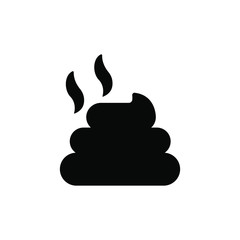 poop icon vector