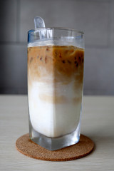 Iced Coffee Latte daylight
