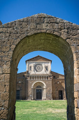 San Pietro church  - Tuscania - Viterbo Italy
