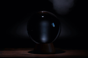 Crystal ball to predict the fate. Guessing for the future.