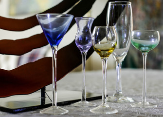 Collection of glasses