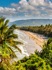 Port Douglas Beach on a sunny spring day