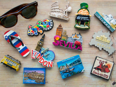 Travel Fridge Magnets