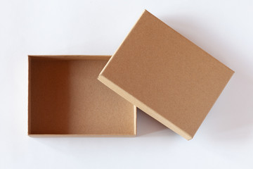 Blank closed carton box packaging