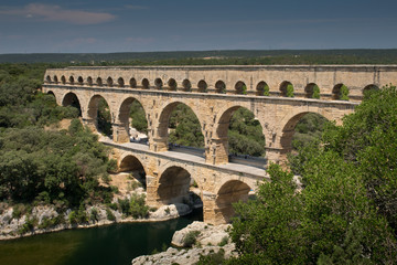 Obraz premium Pont du Gard