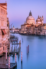 Venice in the setting sun