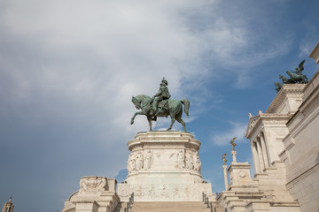 Equestrian statue of Vittorio Emanuele II