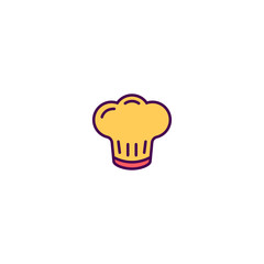 Chef icon design. Gastronomy icon vector design