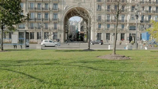 Bank of  Santander in Santander, Spain