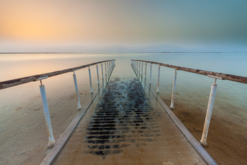 Fototapeta premium Beautiful view of the Dead Sea .