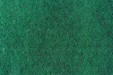 the texture of the green cover closeup