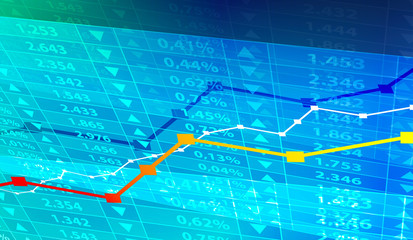 grafico economia, istogrammi, statistiche