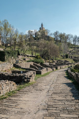 Tsaravets medieval fortress Veliko Tarnovo Bulgaria