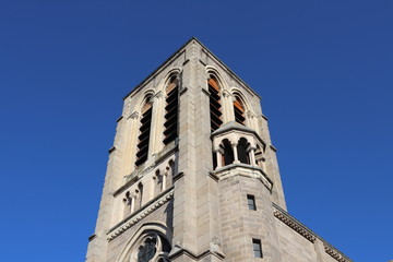 Obraz premium EGLISE COLLEGIALE DE NOTRE DAME D'ESPERANCE A MONTBRISON - LOIRE - FOREZ