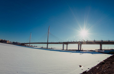 bridge over the river