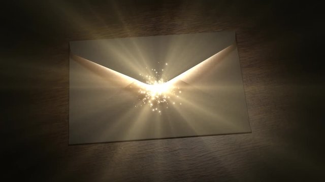 The long-awaited letter. An important letter of a lifetime. Mysterious mail. 60.