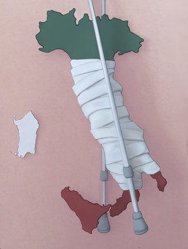 map of Italy