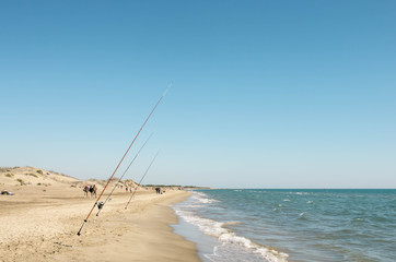 cannes pêche à la plage © Florian Villesèche