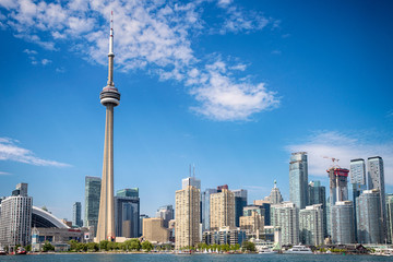 Skyline of Toronto in Canada - obrazy, fototapety, plakaty