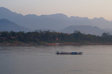 Obraz premium boat on lake